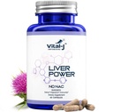 21-in-1 supliment de suport hepatic, ficat Cleanse Detoxifiere & Reparație - W/Milk Thistle, Zinc, Beetroot & Artichoke, Choline & Dandelion Root for Digestion & Imunity - 60 capsule