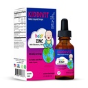 Kiddivit Baby Zinc Picături lichide cu Elderberry, Vitamina D3 & C 
