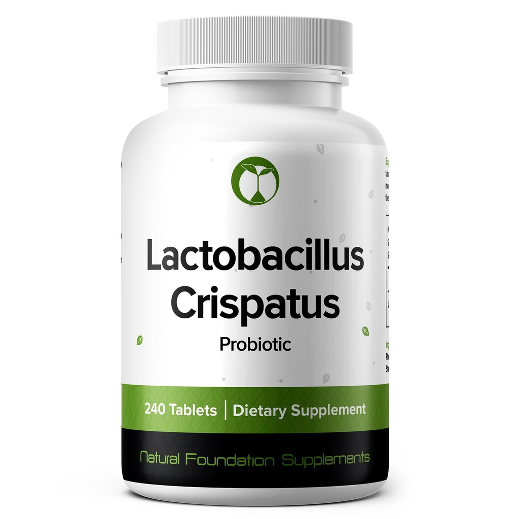 Lactobacillus Crispatus Probiotic 240 Tablete (4 Luna de aprovizionare) 