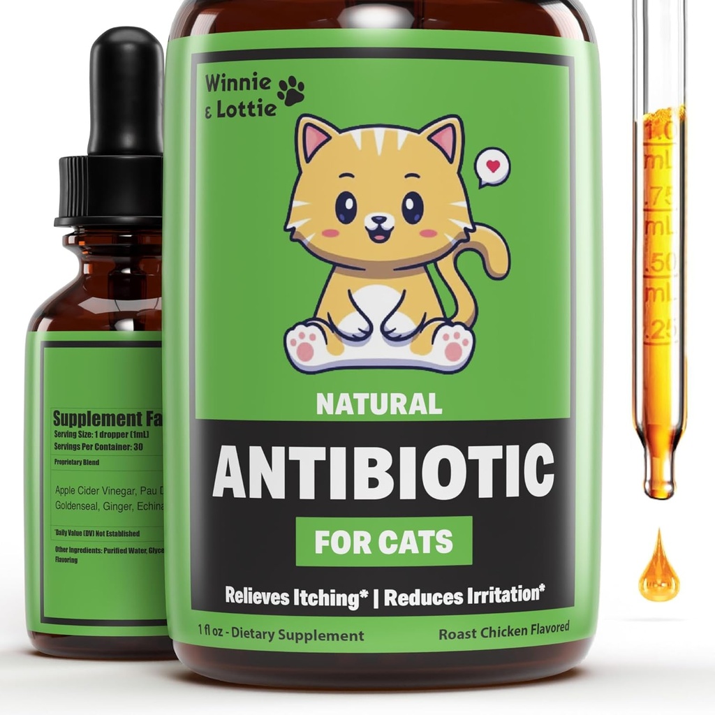 Winnie & Lottie Antibiotice Naturale pentru pisici 