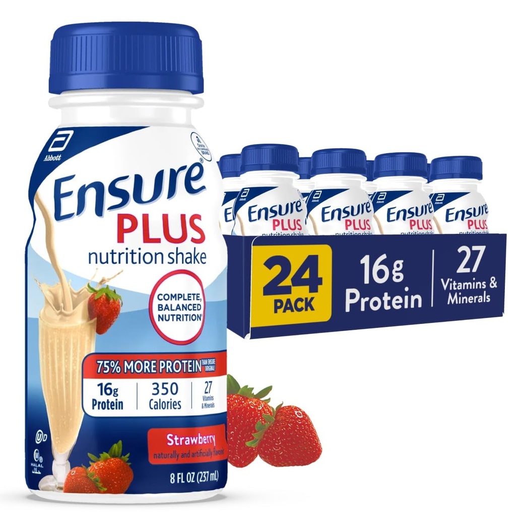 Asiguraţi-vă că Plus căpşuni de nutriţie Shake 