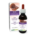 Naturalma Reishi (Ganoderma lucidum) Fungus sau Mushroom Tinctură fără alcool - 4 fl oz Extract lichid în picături - Supliment vegetal - Vegan