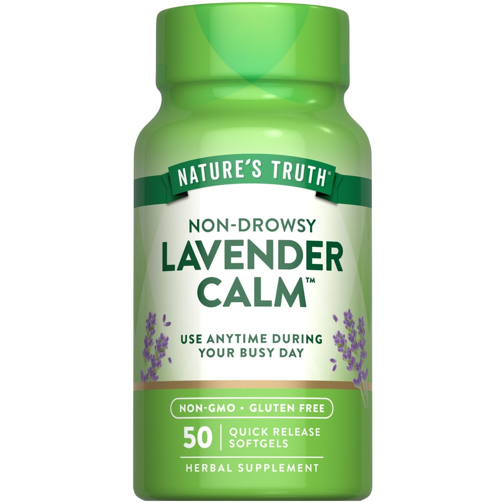 Adevărul naturii Lavandă calm Softgels Supliment oral 