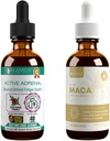 Rejuvica Health Active Adrenal + Active Maca - Suport Energie + Stres - Livrare lichida pentru o mai buna absorbtie - Rhodiola, Maca, Holy Basil, Ashwagandha & More!