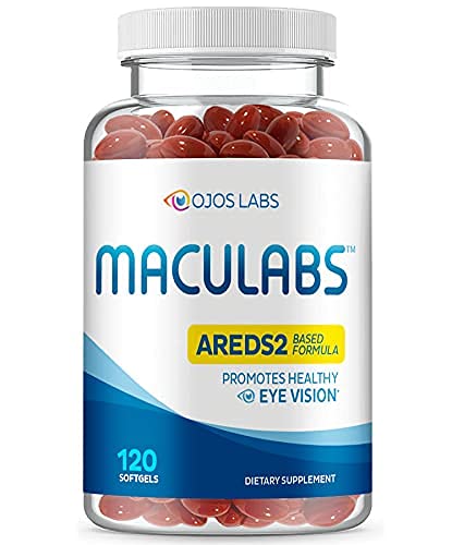 Vitamine ochi - AREDS 2 Formula pe bază - Vitamina ochi cu lutein & Zeaxanthin pentru sanatate maculara - Vision Suplimente pentru adulți - 120 Softgels de sprijin și îngrijire pentru ochi - Made in USA