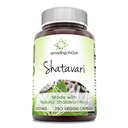 Uimitoare India Natural Shatavari 500 Mg per Servire 250 Capsule Veggie Supliment 