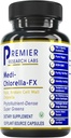 Premier Research Labs Medi Chlorella-FX - Chlorella capsule, Clorofile capsule, Pastile organice pentru femei si barbati, Clorofila Supliment - 120 Capsule vegetariene