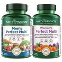 Produse de puritate Bundle - bărbații perfect multi + femei perfecte Multi - Bărbați - susține vitalitate sănătoasă, energie + mai mult - Femeile - susține tractul urinar Sănătate, imunitate, unghii de păr + Mai mult