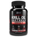 Antarctica Krill Oil 1000mg (120 Softgels) Omega 3 supliment de ulei de pește cu EPA, DHA & Astaxanthin - pentru comun, creier, și, inima de sprijin pentru bărbați și femei