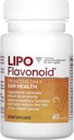 Proactiv zilnic ureche de sănătate Supliment de Lipo-Flavonoid, Promovează pe termen lung și susține funcția auditivă optimă și sănătate cognitivă, 40 Caplete