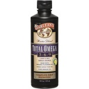 Barlean Total Omega 3 6 9 supliment de ulei de pește lichid cu Boraj și ulei de in 6,468 mg de Omegas EPA, DHA, ALA și GLA pentru sănătatea articulară și cardiacă, 16 oz
