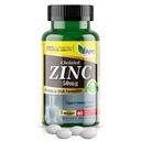 America Medic & Science Suplimente de zinc 50 mg Chelate (1 pachet de 60 comprimate) Booster imunitar și pastile antioxidante puternice pentru adulți Bărbați și femei 