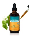 Herb Pharm Certified Organic Goldenseal Liquid Extract pentru Suport Sistemul respirator - 4 Ounce
