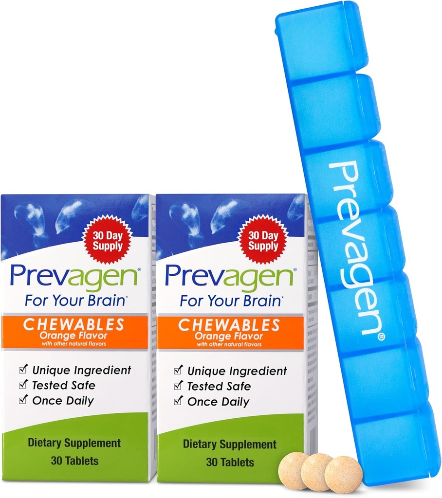 Prevagen normal de putere Orange Chewables - 60 comprimate (2 lună de aprovizionare) 