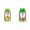 Vitafusion Multi+ Immune Support* Adult Gummy Vitamine cu vitamina C, zinc B12 Gummy Vitamine, Raspberry Flavor, 60ct