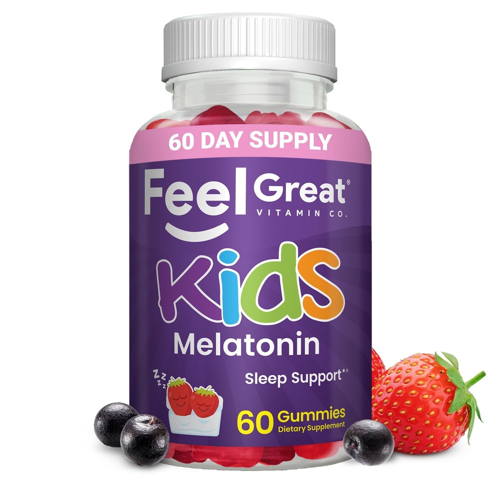 Simțiți-vă copii mari Melatonin Gummy 