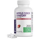 Bronson Apple Cidru Oţet 3000 MG per Serving Extra Putere - non-GMO, 200 Vegetarian comprimate