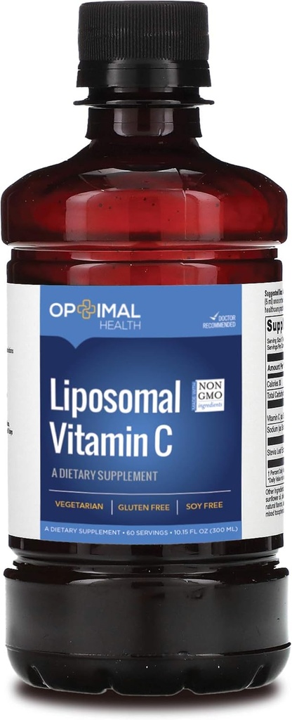 Liposomal Vitamina C lichid - 1250 mg - Absorbție optimă - puternic antioxidant și supliment de sprijin imun