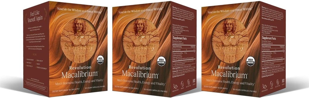 Revoluție Macalibrium - Natural concentrat Gelatina Maca Suplimentul pentru a sprijini bărbații de sănătate hormonală, energie, putere, putere, și sănătatea reproducerii (3)