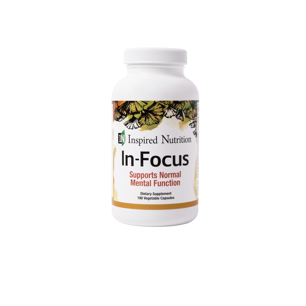 in-Focus - Sustine Claritatea Mintala - Nu Cafeina - 180 Capsule