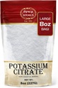 Picant World Citrat de potasiu pulbere 8 OZ - Pure, Vegan, Grad alimentar, supliment de potasiu vrac