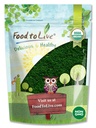 Food to Live Organic Algae Powder Mix, 4 Ounces – Spirulina and Chlorella 50/50 Blend, Non-GMO, Rich in Chlorophyll, Raw, Pure, Vegan Superfood, Bulk, Great for Smoothies, Good Source of Protein