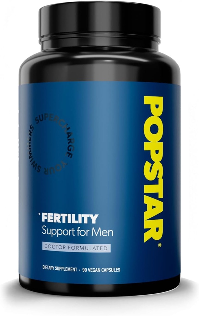 Suplimentul de fertilitate pentru barbati - Doctor Formulat - Made in the USA - Vitamine prenatale pentru barbati - Suplimente de fertilitate masculina - Booster - Activator Conte & Motilitate - 90 Capsule Vegane (1 lună de aprovizionare)