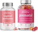 Promisiunea mamei despre vitaminele prenatale şi probiotice vaginale pentru femei Bundle