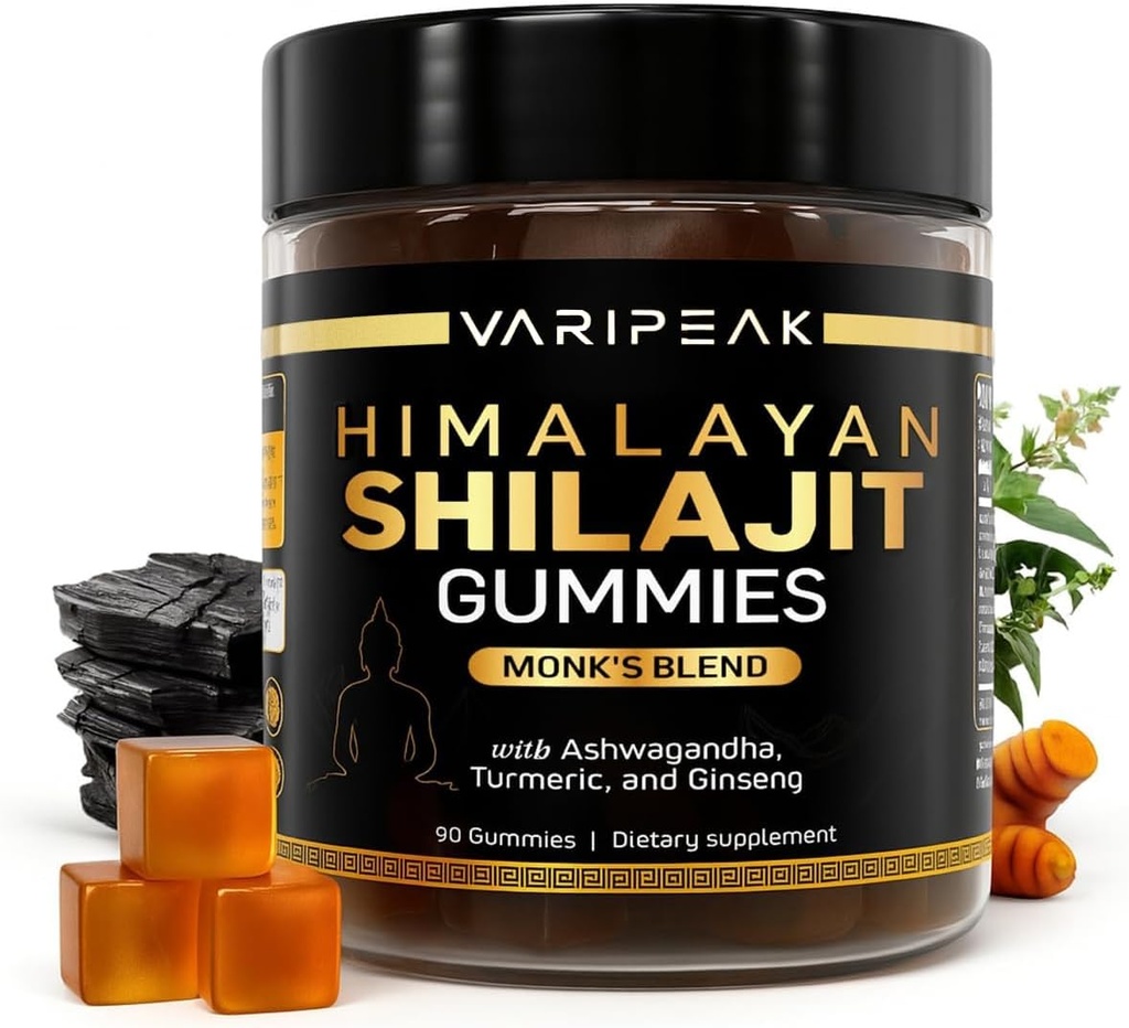 4-in-1 Organic Himalayan Shilajit Gummies 