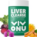 VivoNu Milk Thistle Silymarin & Dandelion Root Health Support, Antioxidant Support, Detox (60 Capsule/1 Flacon)