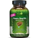 Irwin Naturals Power to Sleep PM - 120 lichid Soft-Gels - cu Melatonina, GABA, Ashwagandha, Valerian Root & L-Teanină - 60 serviri