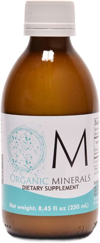 Ormus Minerale organice 250 ml - Ormus Pure Premium - Concentrat - Minerale din apele adânci ale Atlanticului - Monatomic - 1 Unitate