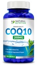 Generic Natural Vitamina Coq10 200mg, 200 capsule, Absorbție rapidă - Gluten gratuit & non-GMO