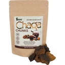 Sayan Siberian Pure Chaga Mushroom Chunks cu Black Top Crust 4 Oz / 113 g 