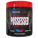 Insane Labz Posssessed Low Stimulant Testosteron Boosting Pre Workout Pulbere, încărcat cu D Acid aspartic și Creatine Alimentate de Ampiberry și OXYgold, 30 Srvgs, Gummy Worm