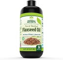 Secrete de plante Organic Flaxseed Suplimentul de ulei de in 