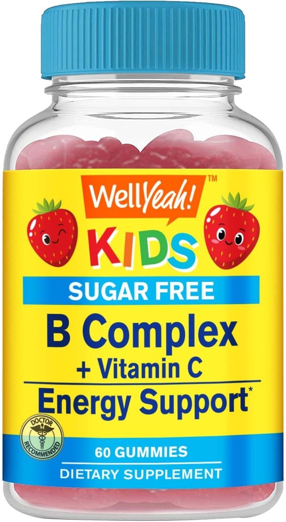 WellYeah Kids Vitamina B Complex de zahăr Gumies gratuit 
