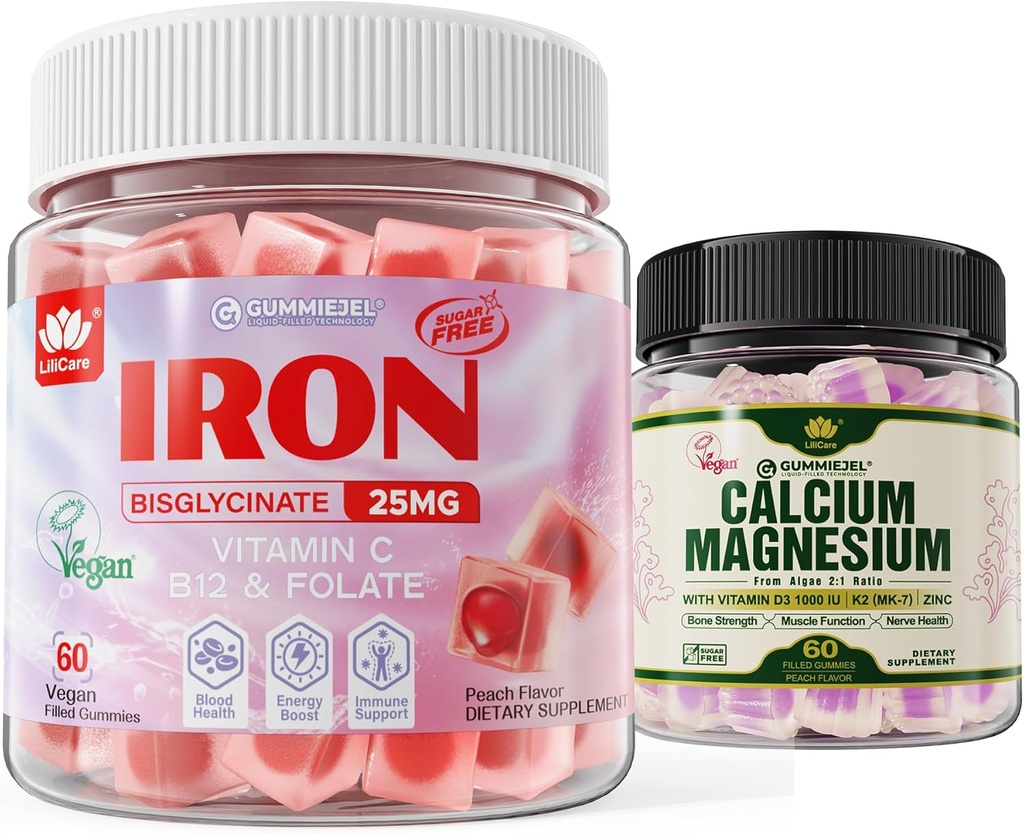Bundle - Vegan Iron + Algae Calciu