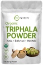 Micro Ingrediente Organic Triphala Powder, 2 Lire (Amla + Haritaki + Bibhitaki) 