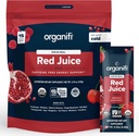 Organifi Red Juice - Energetic Powder reduce după-amiaza Crashes și boosts Digestion și Immune System, 15 Go Packets