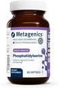 Metagenics Phosphatidylserine - Brain Support Supplement* - for Focus & Learning - Non-GMO & Gluten-Free - 60 Softgels