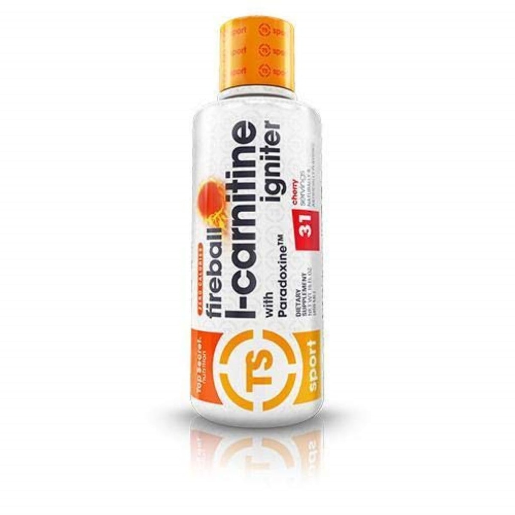 Top Secret Nutriție Fireball Lichid L-Carnitina cu Paradoxina 