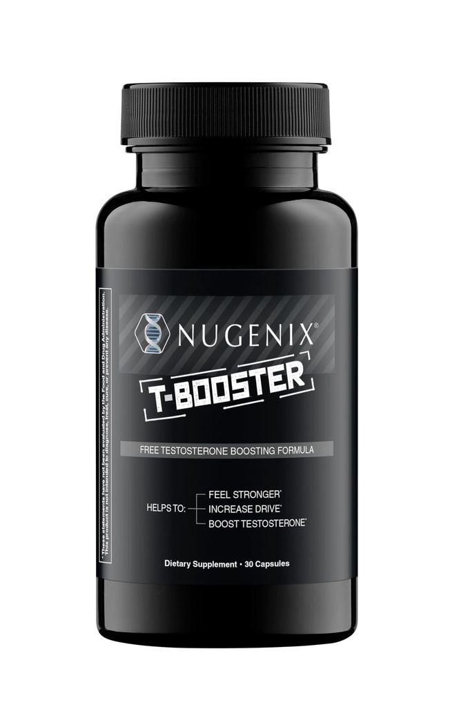 Nugenix T Boost - Supliment gratuit testosteron Booster pentru bărbaţi, 30 Conte