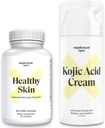 Bundle: supliment sănătos de piele anti-îmbătrânire și Kojic acid Face Cream