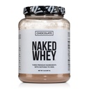 Pudră de proteine de ciocolată NAKED Whey - Doar 3 ingrediente - Pudră de proteine Fed Whey, ciocolată organică și zahăr organic de cocos, fără OMG, fără soia și gluten gratuit - 24 Serviri