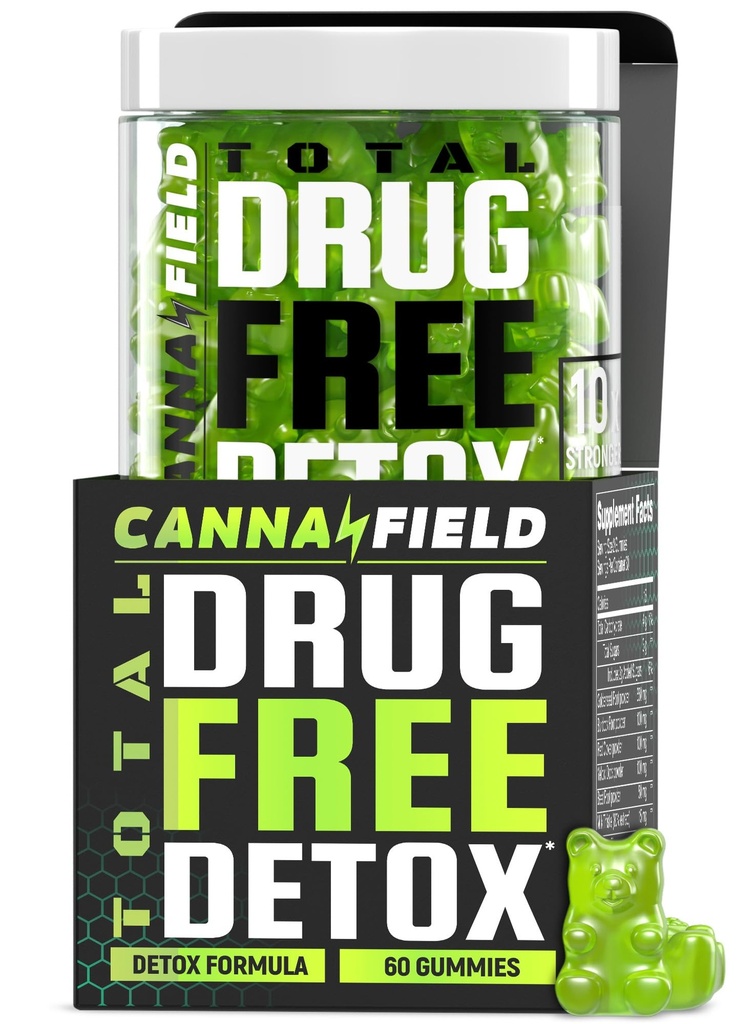 Full Body Cleanse Gumries dezintoxicare, Ficat, Gut & Rinichi Curățare Detoxifiere & Reparație cu Milk Thistle & Duck Flower Plant, Complet Digestive Health Supplement, Heavy Metal Cleanse pentru adulți Femei și bărbați