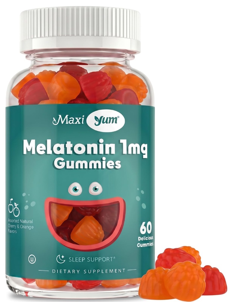 Maxi Sanatate 1mg Melatonina Gummies 