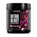 NutraBio Intra Blast Bcaa Pulbere Aminoacid Supliment, Electrolit & Hidratare Blend, Intra, Pre Antrenament & Recuperare musculară, 20g Eaa Amino Acids Pulbere, 5g Glutamina- Dragon fruct Candy, 30 Servire