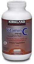 Kirkland Semnătura Vitamina C cu Rose Hips, 1000mg