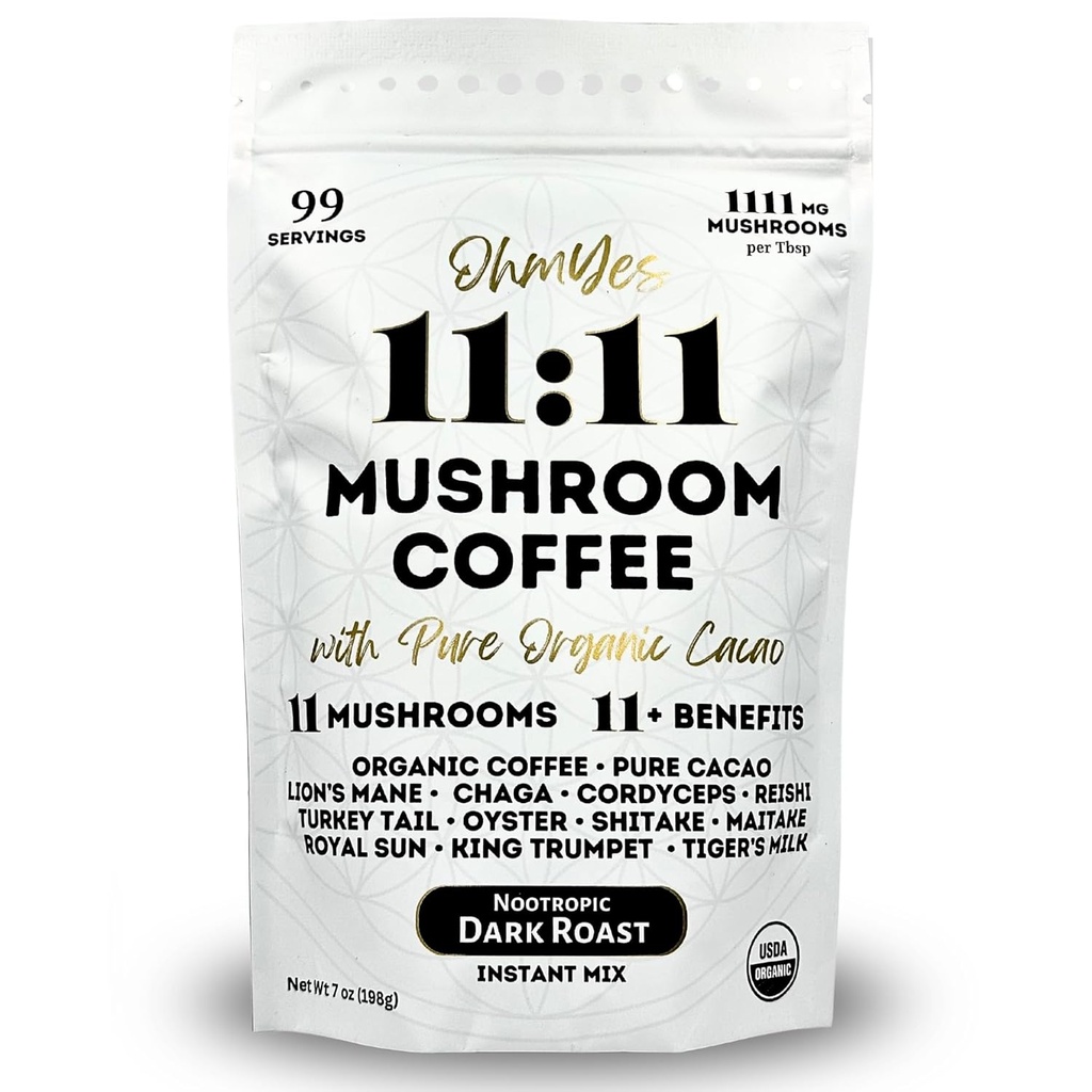 Ommyes 11 Cafea ciuperci cu Cacao 